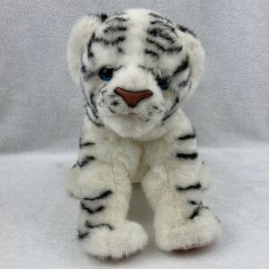 FurReal Friends Plush Jungle Cat White Tiger Toy 11” Realistic